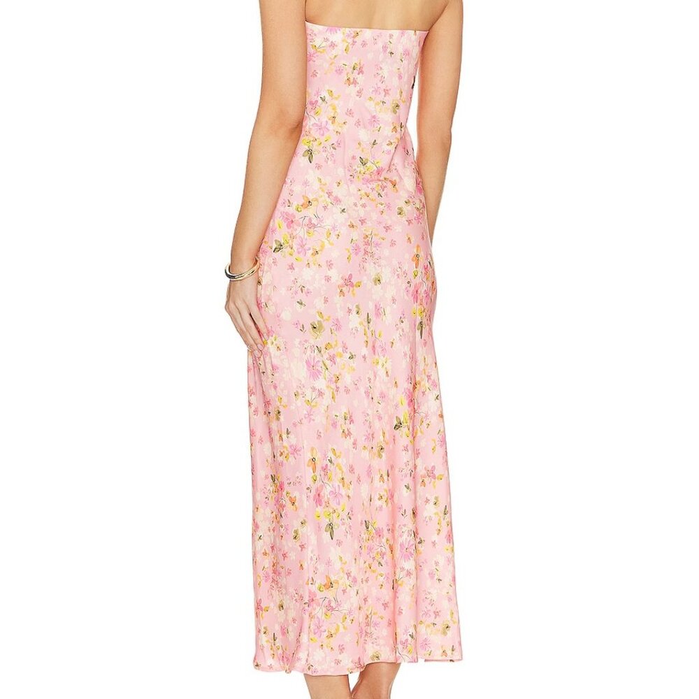 RESA Pink Floral Maxi Dress